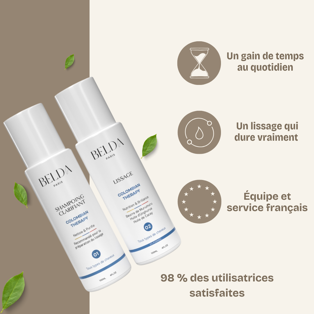 Kit complet pour un lissage parfait