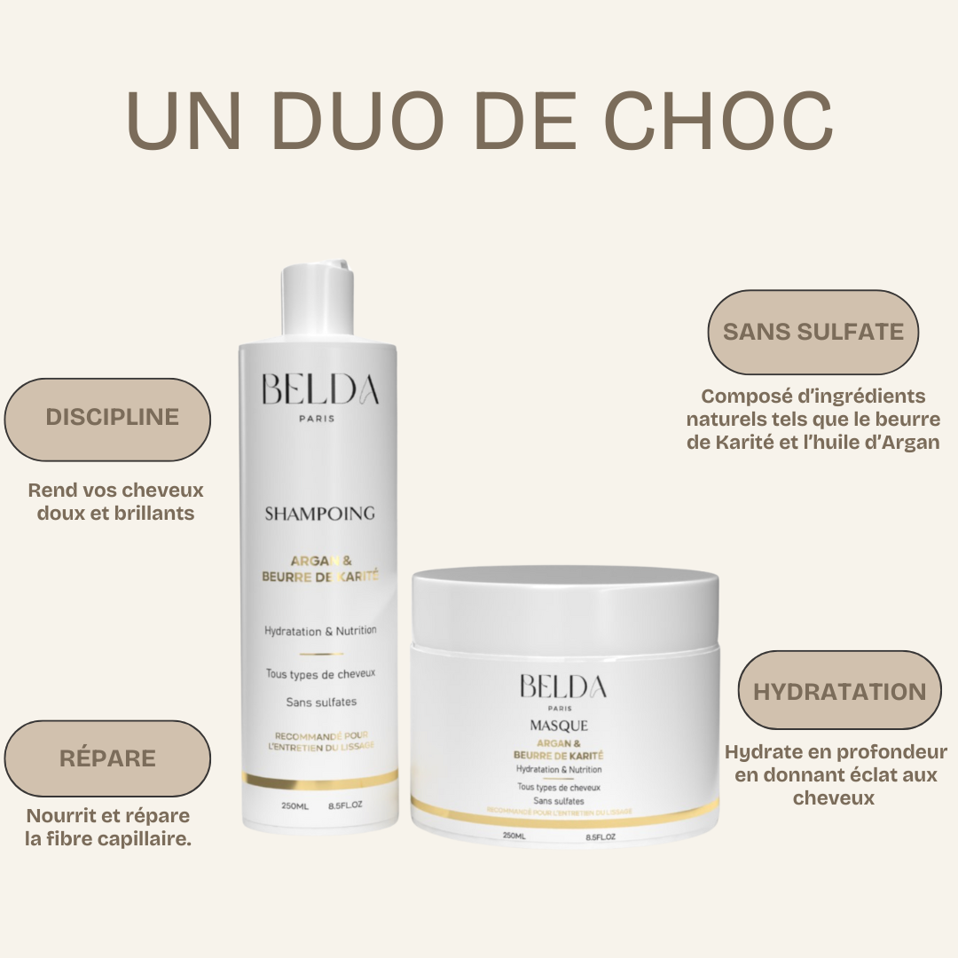 Kit entretien shampoing et masque